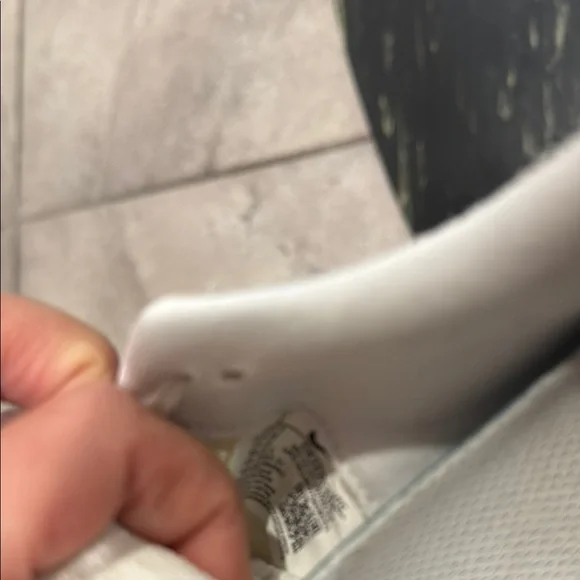 Nike White Sneakers with Modern Design and Textured Upper - Picture 8 of 8